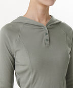 MUSINSA STANDARD WOMAN MUSINSA STANDARD WOMAN Women's Hoodie Khaki Gray
