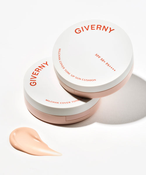 GIVERNY GIVERNY Adhesive Cover Tone-Up Sun Cushion SPF 50 Clear Beige