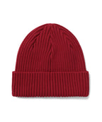 THISISNEVERTHAT THISISNEVERTHAT TNT FARAH Ribbed Beanie Cherry