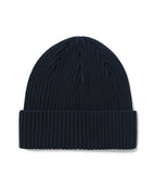 THISISNEVERTHAT THISISNEVERTHAT TNT FARAH Ribbed Beanie Navy