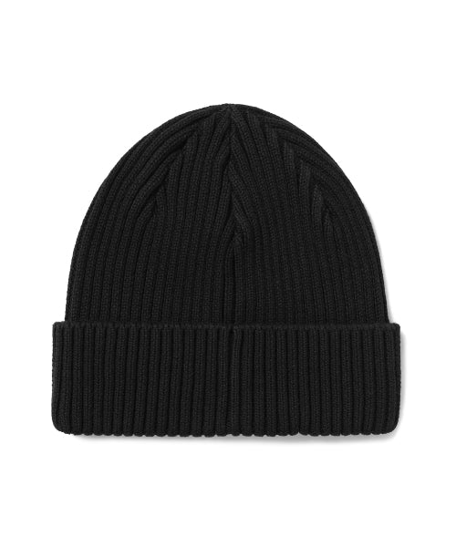 THISISNEVERTHAT THISISNEVERTHAT TNT FARAH Ribbed Beanie Black