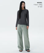 MUSINSA STANDARD WOMAN MUSINSA STANDARD WOMAN Denim Pants Baggy Fit