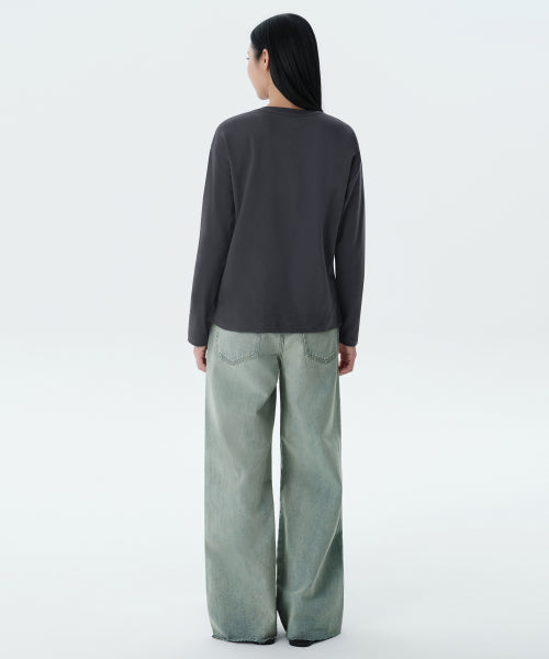 MUSINSA STANDARD WOMAN MUSINSA STANDARD WOMAN Denim Pants Baggy Fit