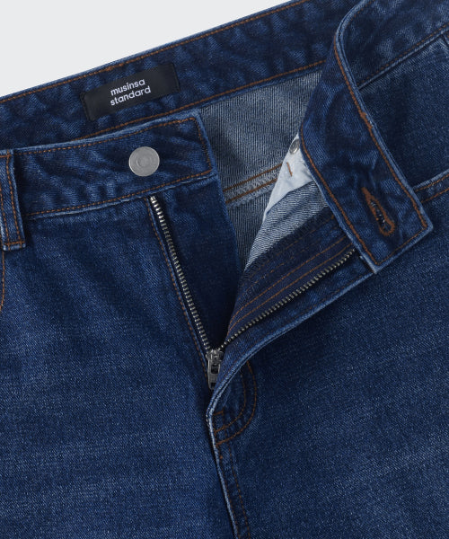 MUSINSA STANDARD WOMAN MUSINSA STANDARD WOMAN Women's Denim Pants Dark Blue