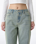MUSINSA STANDARD WOMAN MUSINSA STANDARD WOMAN Denim Low Rise Wide Pants (Size 25)
