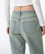 MUSINSA STANDARD WOMAN MUSINSA STANDARD WOMAN Denim Low Rise Wide Pants (Size 25)
