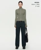 MUSINSA STANDARD WOMAN MUSINSA STANDARD WOMAN Denim Low Rise Wide Pants