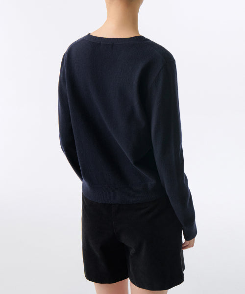 MUSINSA STANDARD WOMAN MUSINSA STANDARD WOMAN Cardigan Navy