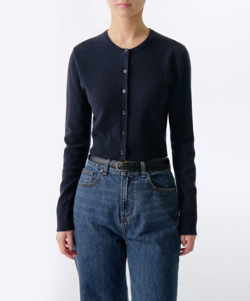 MUSINSA STANDARD WOMAN MUSINSA STANDARD WOMAN Women's Cardigan Navy