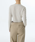 MUSINSA STANDARD WOMAN MUSINSA STANDARD WOMAN Cardigan Round Neck Crop (Size M)