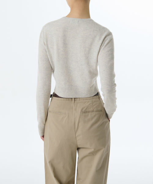 MUSINSA STANDARD WOMAN MUSINSA STANDARD WOMAN Cardigan Round Neck Crop (Size M)
