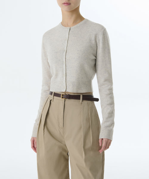 MUSINSA STANDARD WOMAN MUSINSA STANDARD WOMAN Cardigan Round Neck Crop (Size M)