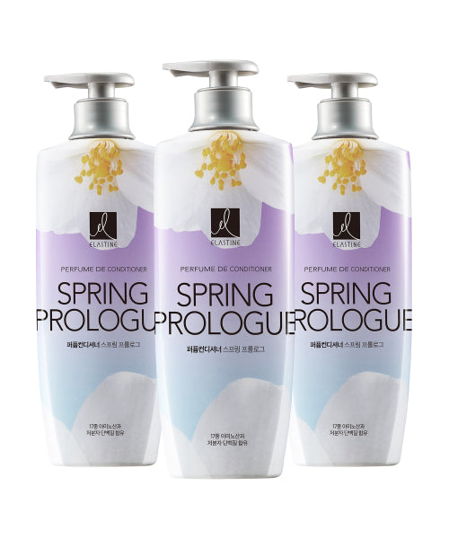 ELASTINE Perfume Shampoo / Conditioner 600ml (3 packs), choose 1 + additional gift