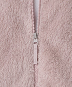 MUSINSA STANDARD WOMAN MUSINSA STANDARD WOMAN Women's Shaggy Fleece Zip-Up Jacket (Light Pink)