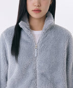 MUSINSA STANDARD WOMAN MUSINSA STANDARD WOMAN Shaggy Fleece Zip-Up Jacket (Size M)
