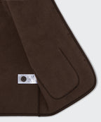 MUSINSA STANDARD WOMAN MUSINSA STANDARD WOMAN Fleece Jacket Brown