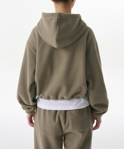 MUSINSA STANDARD WOMAN MUSINSA STANDARD WOMAN Hoodie Khaki Gray