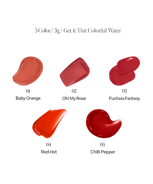 TONYMOLY TONYMOLY Lip Tint Colorful Water [2pack]