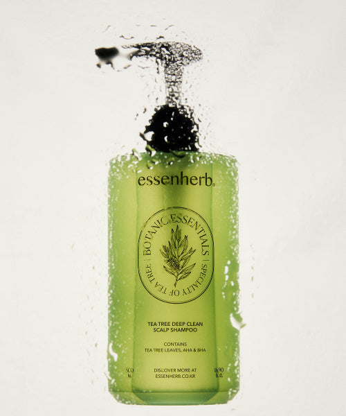 ESSENHERB Tea Tree Deep Clean Scalp Shampoo 500ml+500ml