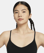 NIKE NIKE Indie Light Support Pad Adjustable Sports Bra W - Black: White
