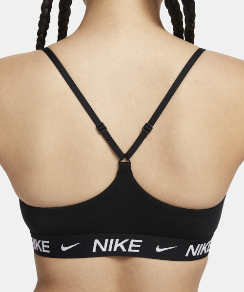 NIKE NIKE Indie Light Support Pad Adjustable Sports Bra W - Black: White