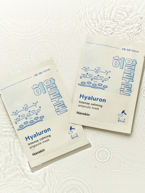 HANSKIN HANSKIN Intense Calming Ampoule Mask Pack x 30 sheets set