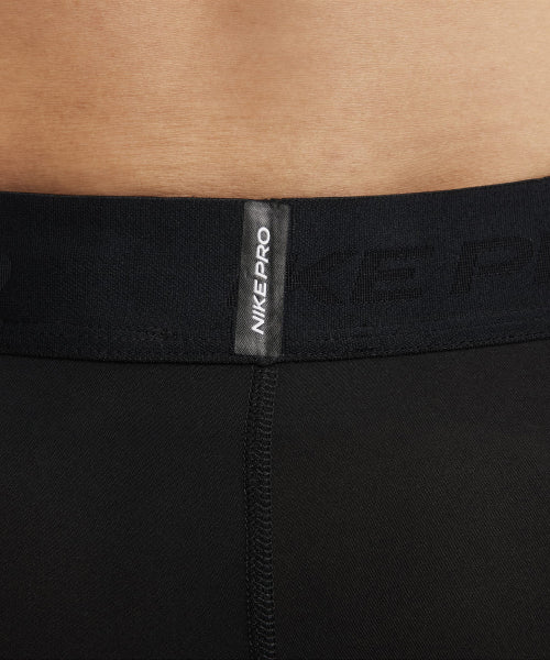 NIKE Nike Pro Dry Fit Fitness Shorts M - Black:White