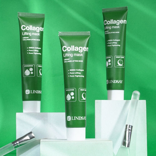 LINDSAY LINDSAY Collagen Lifting Wrapping Mask with Brush