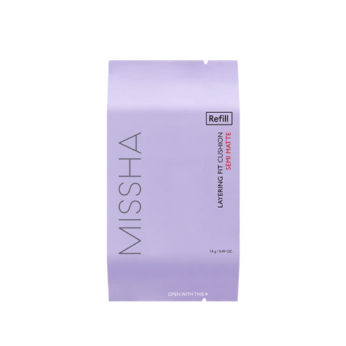 MISSHA MISSHA Layering Fit Cushion Semi-Mat Refill (Choose 1 of 4 Types)