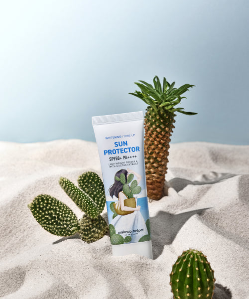 MAKEUP HELPER MAKEUP HELPER Radiance Tone Up Sun Protector SPF50+PA++++