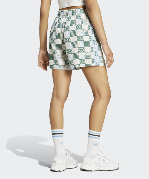 ADIDAS ADIDAS 80s Elongated Short Pants - Green