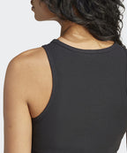 ADIDAS ADIDAS Essential Rib Tank Top - Black