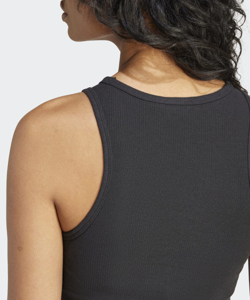 ADIDAS ADIDAS Essential Rib Tank Top - Black