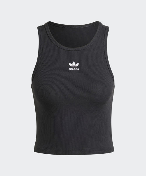 ADIDAS ADIDAS Essential Rib Tank Top - Black