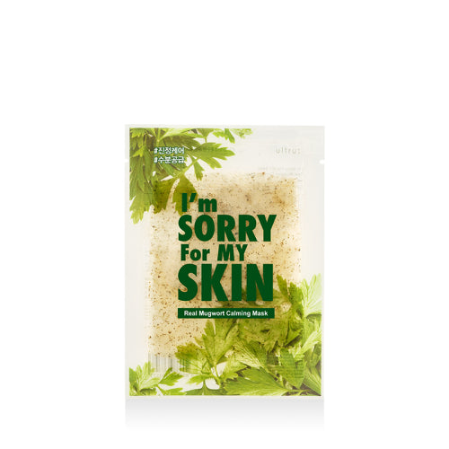 IMSORRYFORMYSKIN IMSORRYFORMYSKIN Real Mugwort Soothing Mask Pack (10 Sheets)