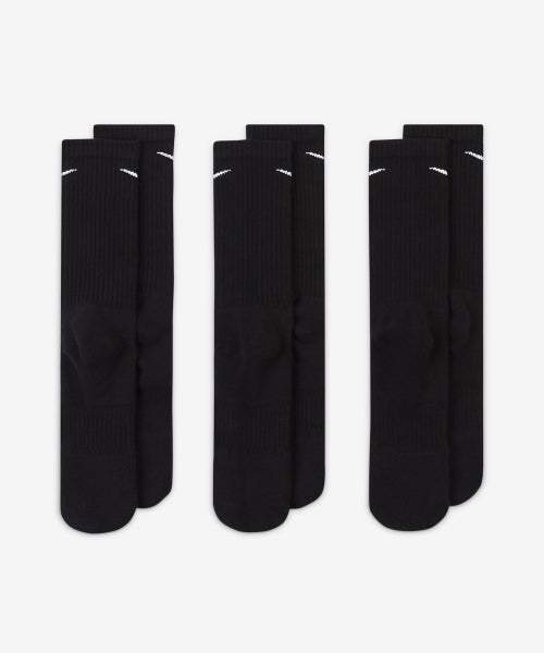 NIKE NIKE Everyday Cushion Training Crew Socks - Black