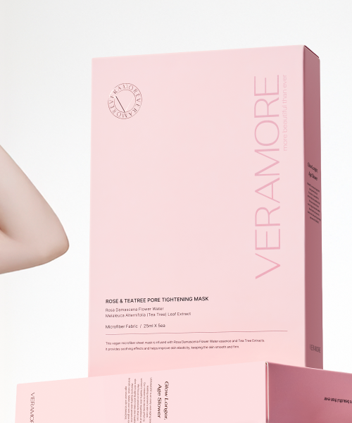 VERAMORE VERAMORE Rose & Tea Tree Pore Tightening Mask Pack (5 packs)
