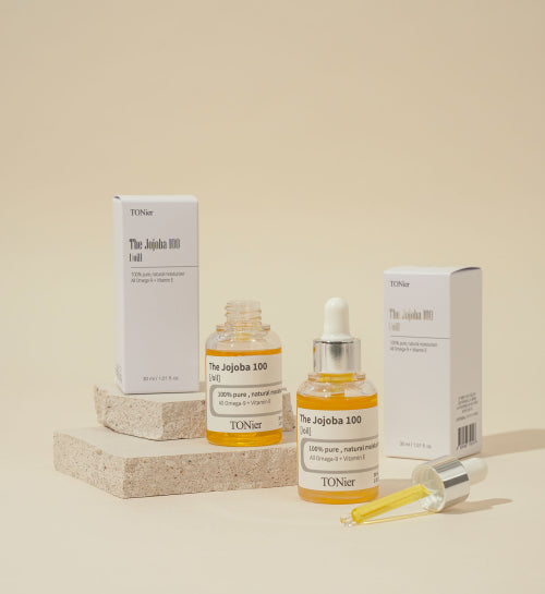 TONIER 100% organic jojoba oil 30ml+30ml