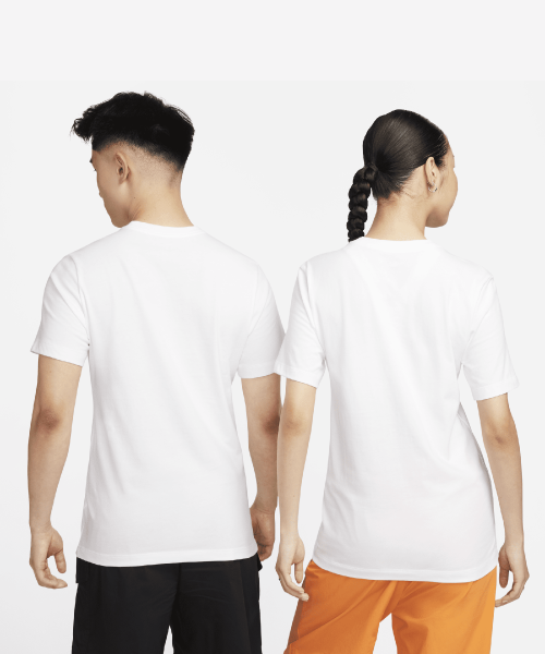NIKE NIKE T-Shirt M - White:Black