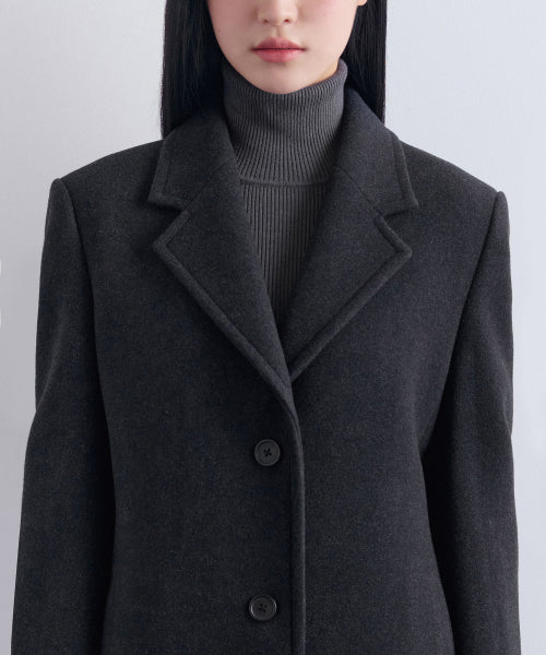 MUSINSA STANDARD WOMAN MUSINSA STANDARD WOMAN Women's Cashmere Blend Tight Maxi Coat