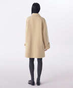 MUSINSA STANDARD WOMAN MUSINSA STANDARD WOMAN Wool Blend Boucle Balmacan Half Coat