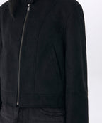 MUSINSA STANDARD WOMAN MUSINSA STANDARD WOMAN Women's Synthetic Suede Racer Jacket (Size XS)