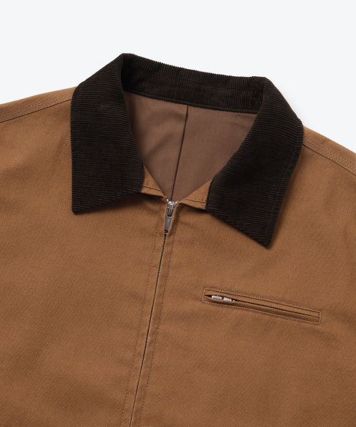MUSINSA STANDARD WOMAN MUSINSA STANDARD WOMAN Jacket Women's Canvas Work [Desert Brown]