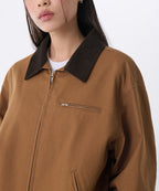 MUSINSA STANDARD WOMAN MUSINSA STANDARD WOMAN Jacket Women's Canvas Work [Desert Brown]