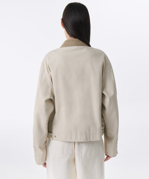 MUSINSA STANDARD WOMAN MUSINSA STANDARD WOMAN Jacket Cream