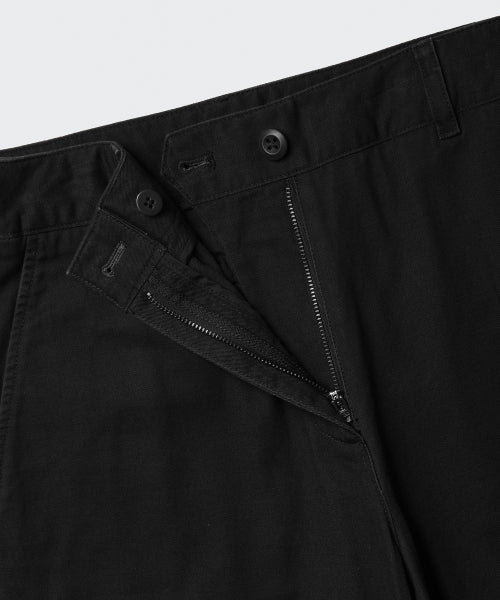 MUSINSA STANDARD WOMAN MUSINSA STANDARD WOMAN Women's Fleece Wide Cargo Pants (Black)