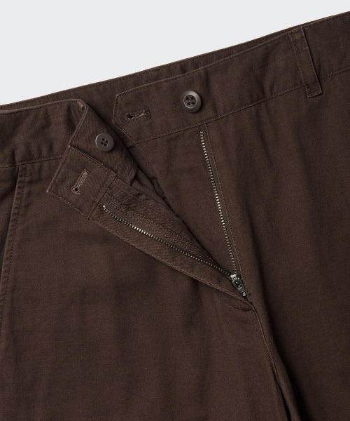 MUSINSA STANDARD WOMAN MUSINSA STANDARD WOMAN Women's fleece wide cargo pants Baroque Brown