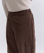 MUSINSA STANDARD WOMAN MUSINSA STANDARD WOMAN Women's fleece wide cargo pants Baroque Brown