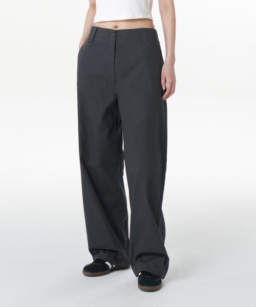 MUSINSA STANDARD WOMAN MUSINSA STANDARD WOMAN Women's Wide Carpenter Pants (Dark Gray)