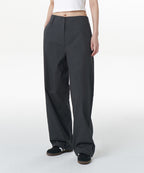 MUSINSA STANDARD WOMAN MUSINSA STANDARD WOMAN Women's Wide Carpenter Pants (Dark Gray)